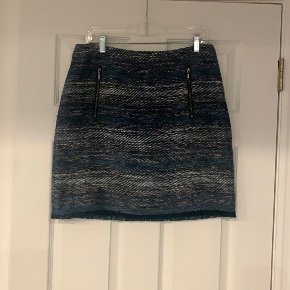 LOFT mini tweed skirt